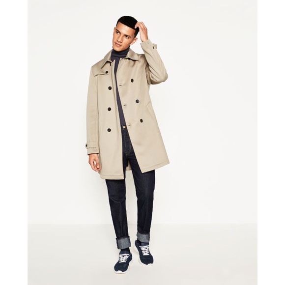 raincoat zara man